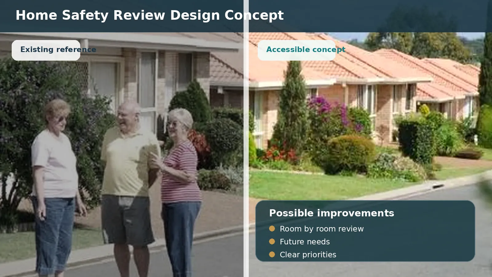 home safety review accessibility design concept